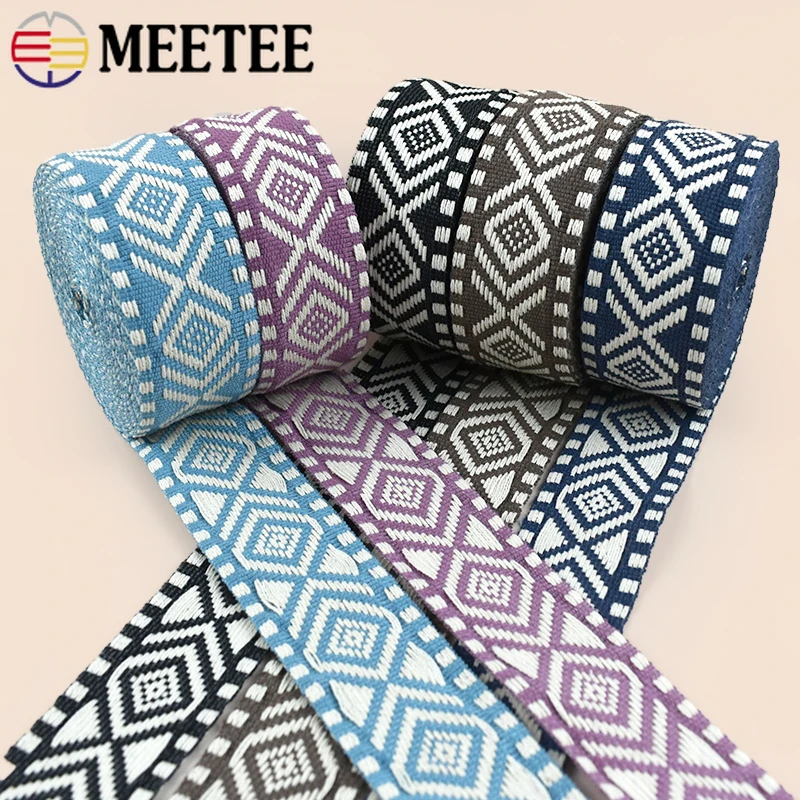 2/5Meter Meetee 38mm Cotton Jacquard Webbing Tape Canvas Ribbon Band Bag Strap Clothes Decor Bias Binding DIY Sewing Accessories
2/5Meter Meetee 38mm Cotton Jacquard Webbing Tape Canvas Ribbon Band Bag Strap Clothes Decor Bias Binding DIY Sewing Accessories