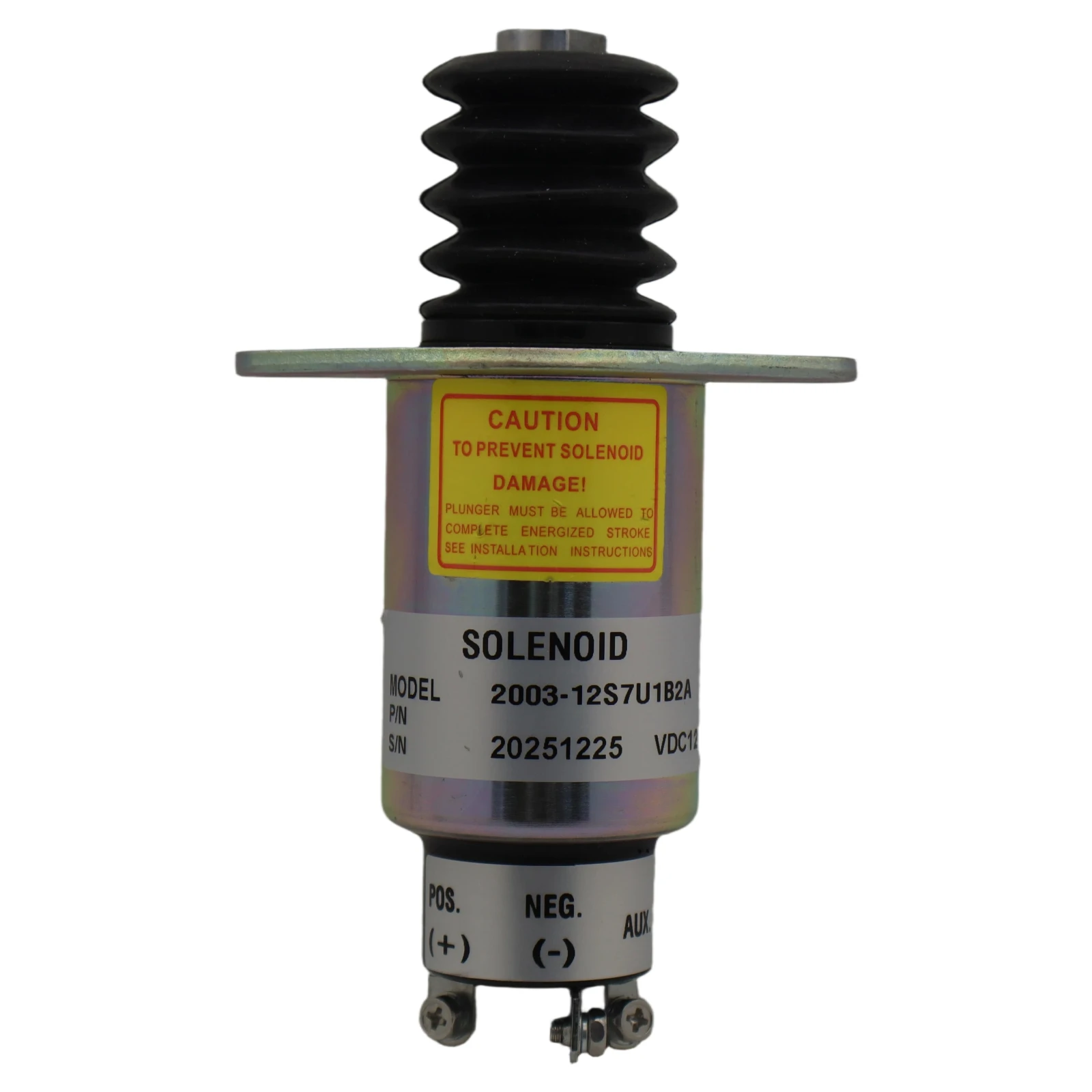 12V Fuel Shut off Solenoid Stop Solenoid SA-4752-12 2003-12S7U1B2A For Woodward 2003
12V Fuel Shut off Solenoid Stop Solenoid SA-4752-12 2003-12S7U1B2A For Woodward 2003