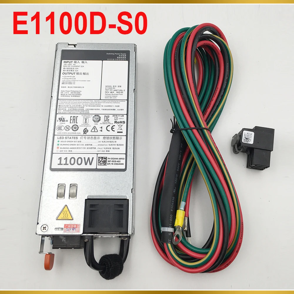 Источник питания постоянного тока E1100D-S0 AA27120L поставляется с кабелем и преобразовательной головкой R920 R820 1100 Вт
Источник питания постоянного тока E1100D-S0 AA27120L поставляется с кабелем и преобразовательной головкой R920 R820 1100 Вт