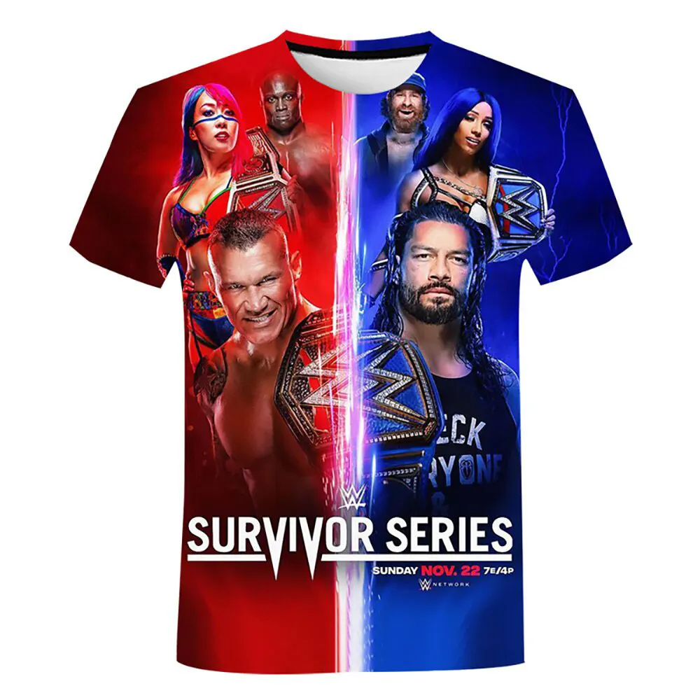 Wrestler 3D Print T-Shirt Men and Women Street Fashion Creative plus size Sports Top
Wrestler 3D Print T-Shirt Men and Women Street Fashion Creative plus size Sports Top