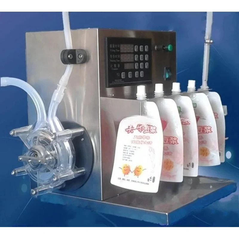 Electric 8L Peristaltic Pump Spout Bag Filling Machine
Electric 8L Peristaltic Pump Spout Bag Filling Machine