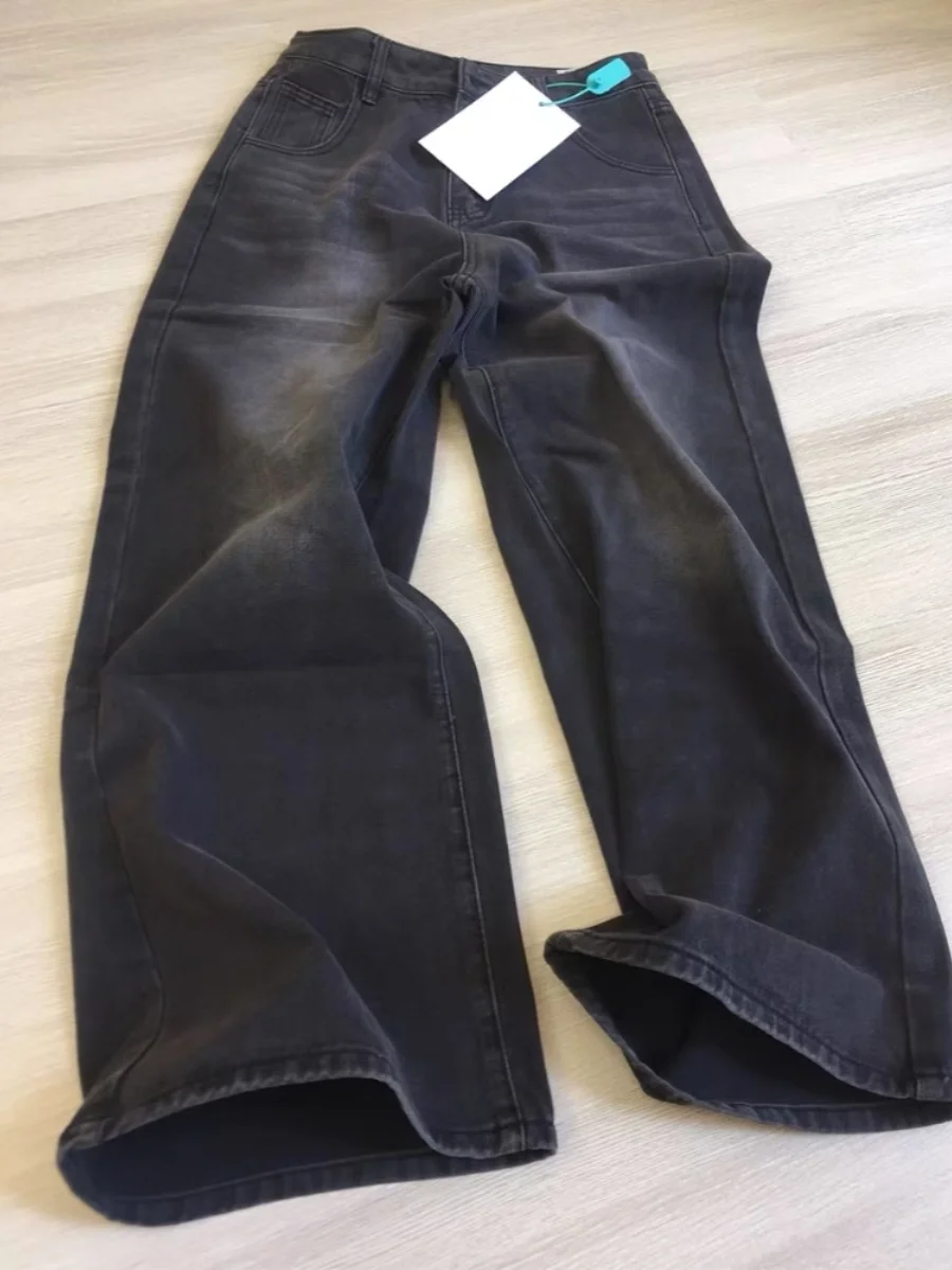 Waed Bla ey Men's Jeans American Retro Sle Loose Straight Leg Wide Leg Casual Long Trousers Spring Autumn Season
Waed Bla ey Men's Jeans American Retro Sle Loose Straight Leg Wide Leg Casual Long Trousers Spring Autumn Season