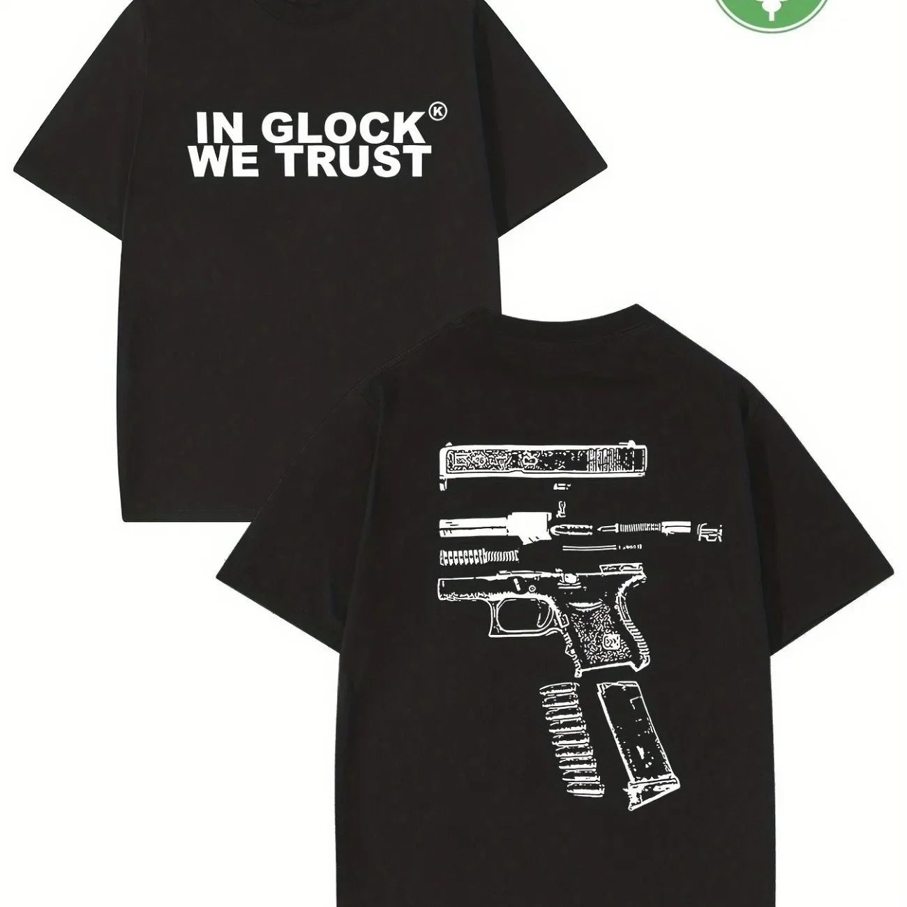 Glock Print T-shirt Men's Summer 100% Cotton Sweat-wicking Breathable High Quality Casual T-shirt Street Fashion Short Sleeve
Glock Print T-shirt Men's Summer 100% Cotton Sweat-wicking Breathable High Quality Casual T-shirt Street Fashion Short Sleeve