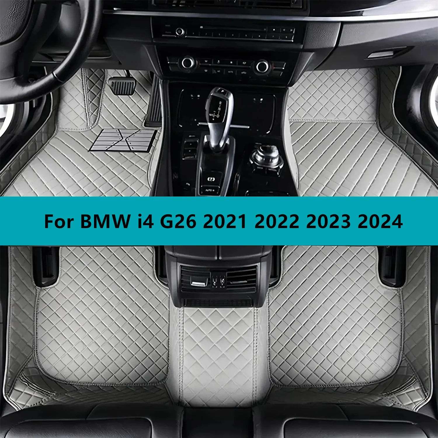Автомобильные коврики для BMW i4 G26 2021 2022 2023 2024, полный комплект кожаных всепогодных водонепроницаемых автомобильных ковриков
Автомобильные коврики для BMW i4 G26 2021 2022 2023 2024, полный комплект кожаных всепогодных водонепроницаемых автомобильных ковриков
