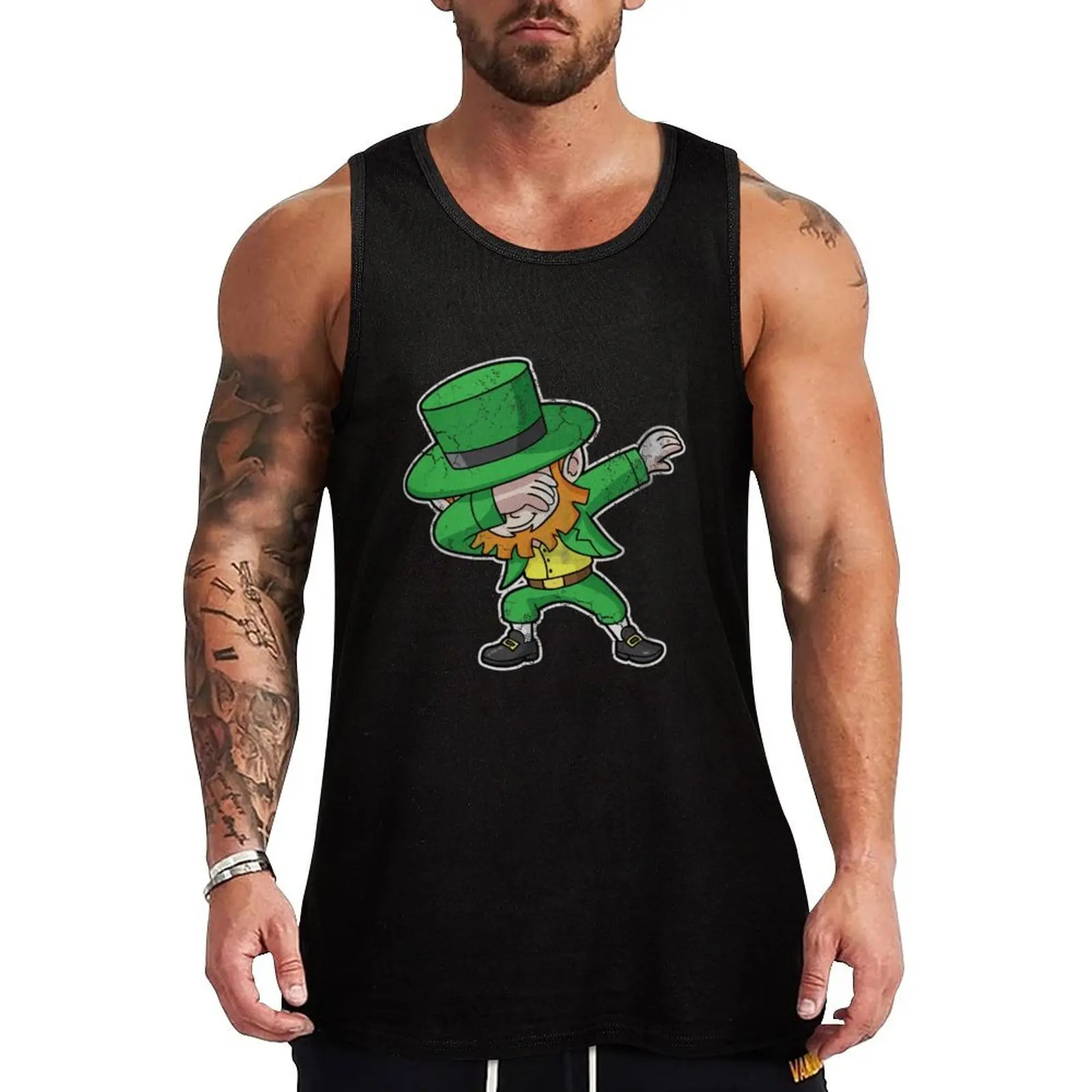Irish Dabbing Leprechaun Dab Tank Top Workout Running Tank Top Lightweight Breathable Wear
Irish Dabbing Leprechaun Dab Tank Top Workout Running Tank Top Lightweight Breathable Wear