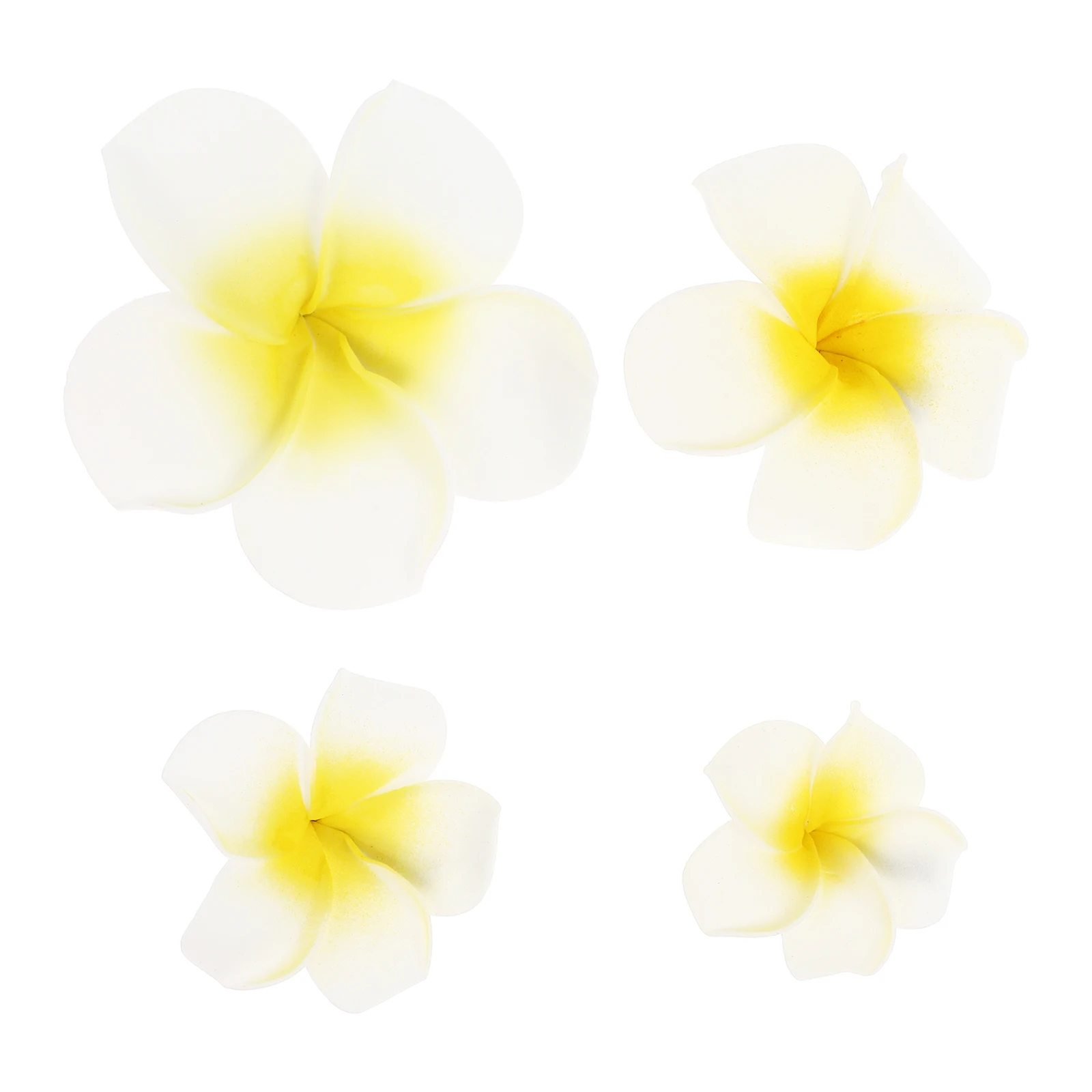 4pcs Hair Clip Flower Hair Clamp Hawaiian Plumeria Hair Clip Bridal Hair Barrette Hairpin Beach Party Wedding Bridal Headdress
4pcs Hair Clip Flower Hair Clamp Hawaiian Plumeria Hair Clip Bridal Hair Barrette Hairpin Beach Party Wedding Bridal Headdress