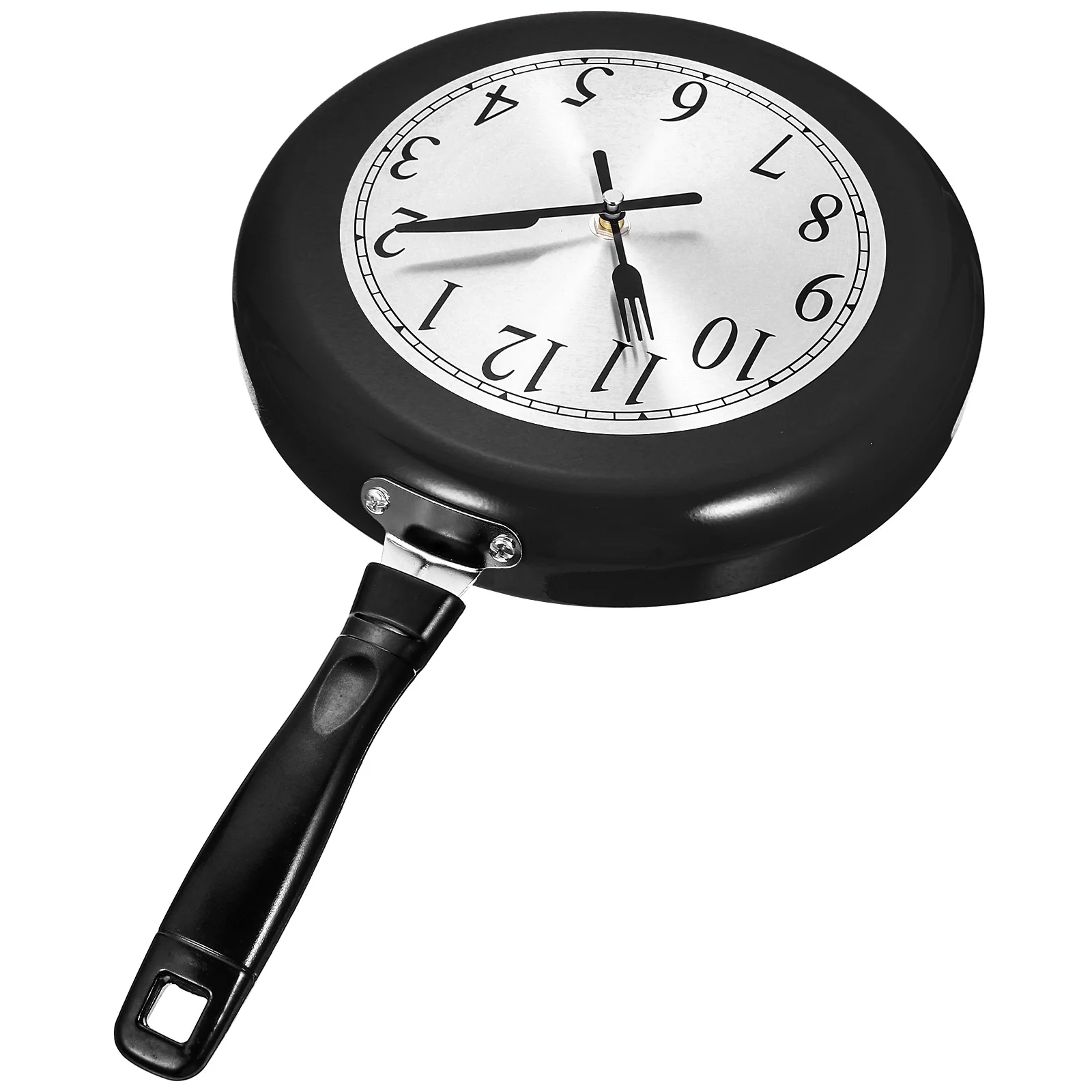 Stainless Steel Frying Pan Wall Clock Silent Non Ticking Kitchen Decorative Living Room Retro Home Clock For Hanging
Stainless Steel Frying Pan Wall Clock Silent Non Ticking Kitchen Decorative Living Room Retro Home Clock For Hanging
