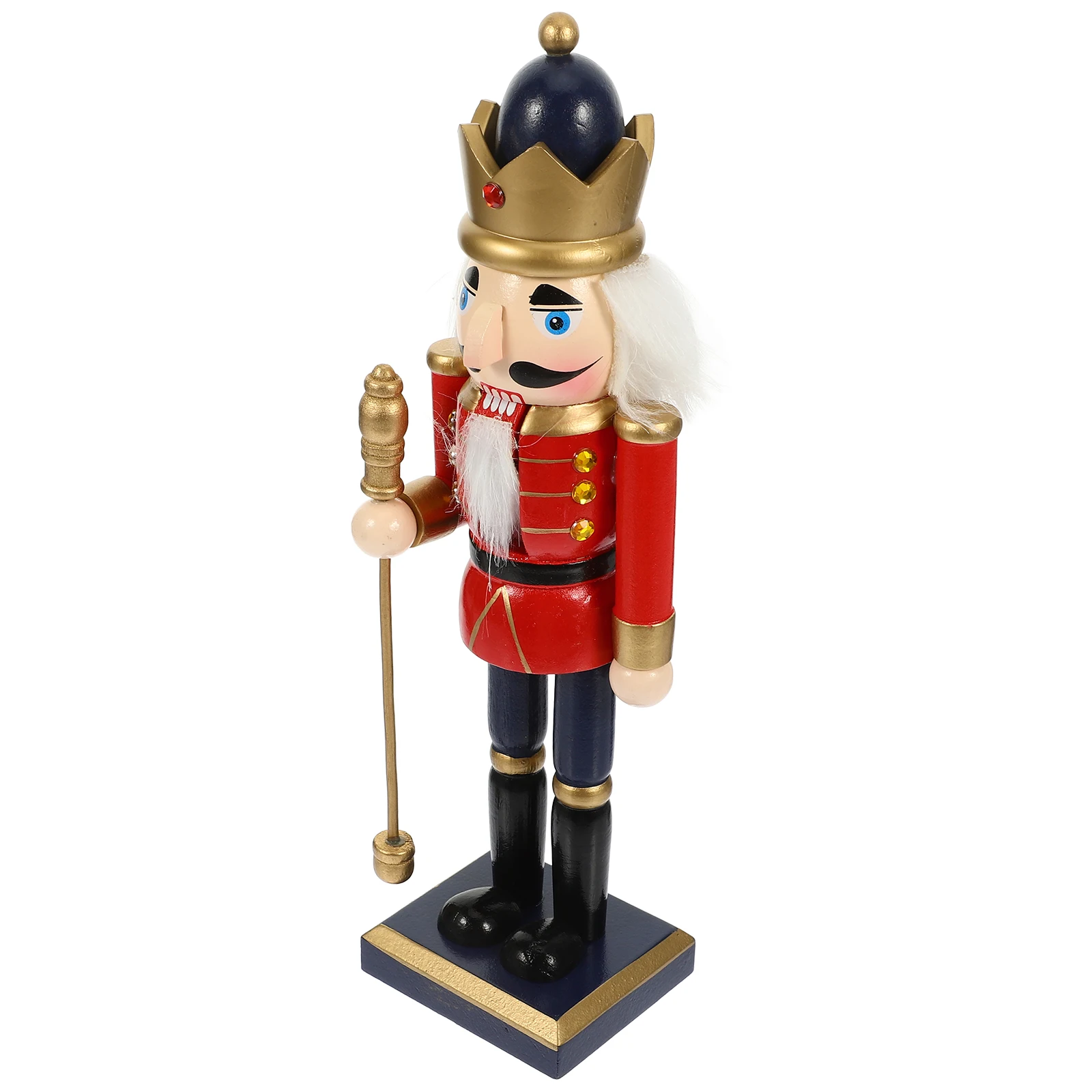 Wood Nutcracker Xmas Statue Classic Hand Painted Christmas Ornament Desktop Nutcracker Decor Holiday Gift Wood Nutcrackers Decor
Wood Nutcracker Xmas Statue Classic Hand Painted Christmas Ornament Desktop Nutcracker Decor Holiday Gift Wood Nutcrackers Decor