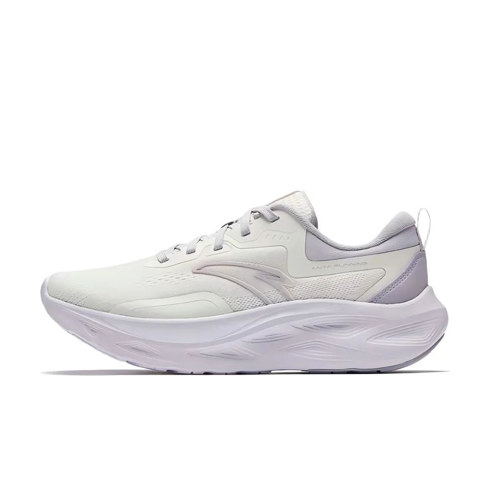 Anta Yichen Women's Lightweight Low-Top Running Shoes with Thick Soles, Non-Slip, Durable Mesh Upper, White/Purple, 922515513-2
Anta Yichen Women's Lightweight Low-Top Running Shoes with Thick Soles, Non-Slip, Durable Mesh Upper, White/Purple, 922515513-2