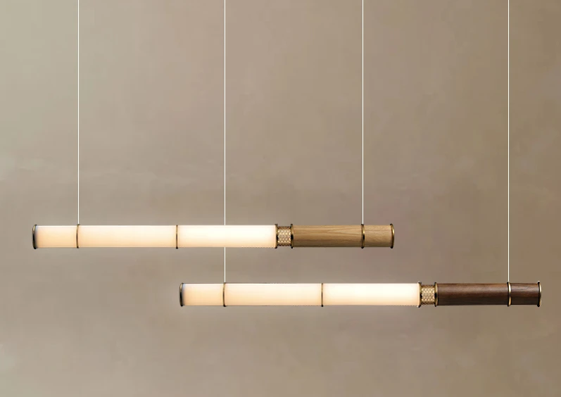 New Chinese restaurant chandelier Japanese creative bar decorative lights solid wood minimalist
New Chinese restaurant chandelier Japanese creative bar decorative lights solid wood minimalist