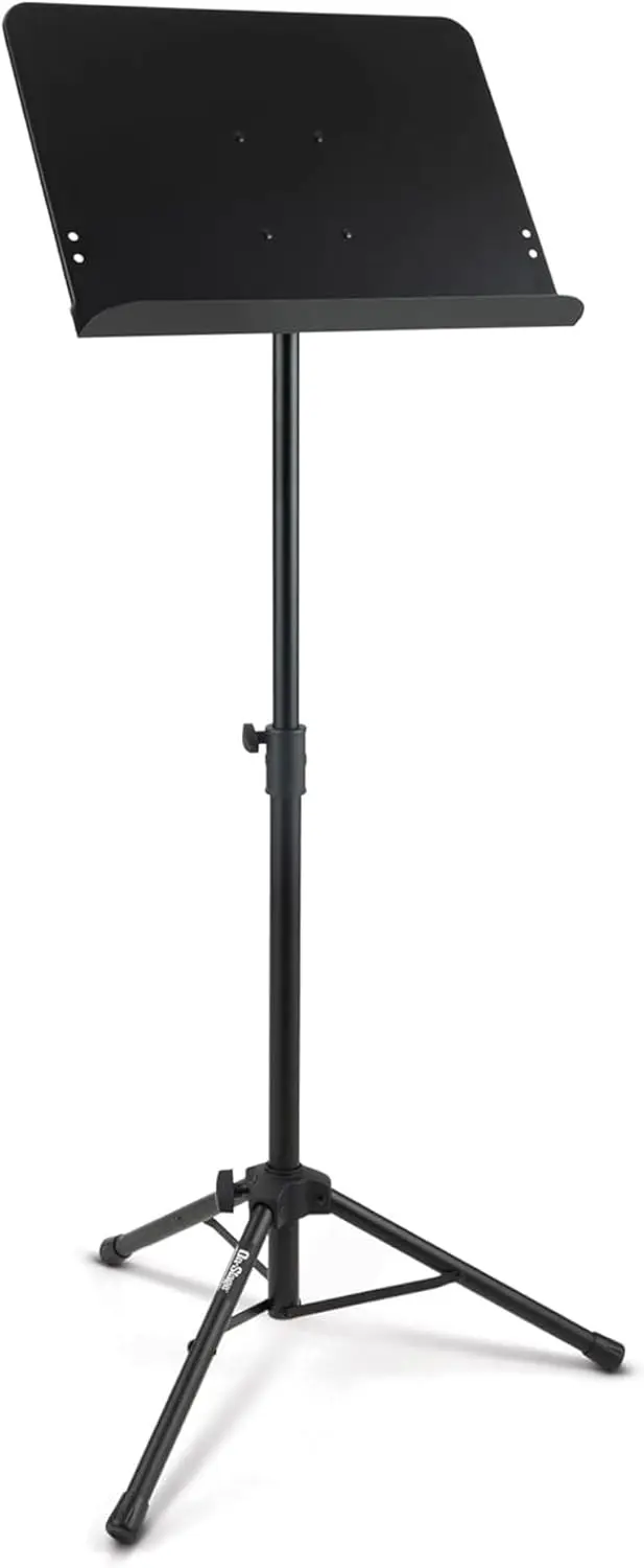 Professional Folding Sheet Music Stand, Black - Tripod Base, Adjustable Height 24"-45"
Professional Folding Sheet Music Stand, Black - Tripod Base, Adjustable Height 24"-45"