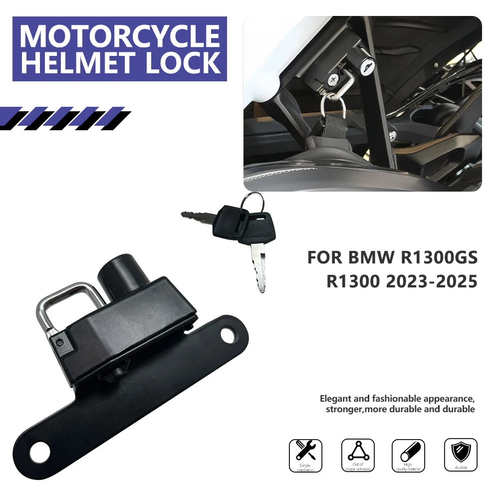 For BMW R1300GS R 1300 R1300 GS GS1300 2023 2024 Motorcycle Accessories r300gs Helmet Lock Side Anti-theft Security with 2 Keys
For BMW R1300GS R 1300 R1300 GS GS1300 2023 2024 Motorcycle Accessories r300gs Helmet Lock Side Anti-theft Security with 2 Keys