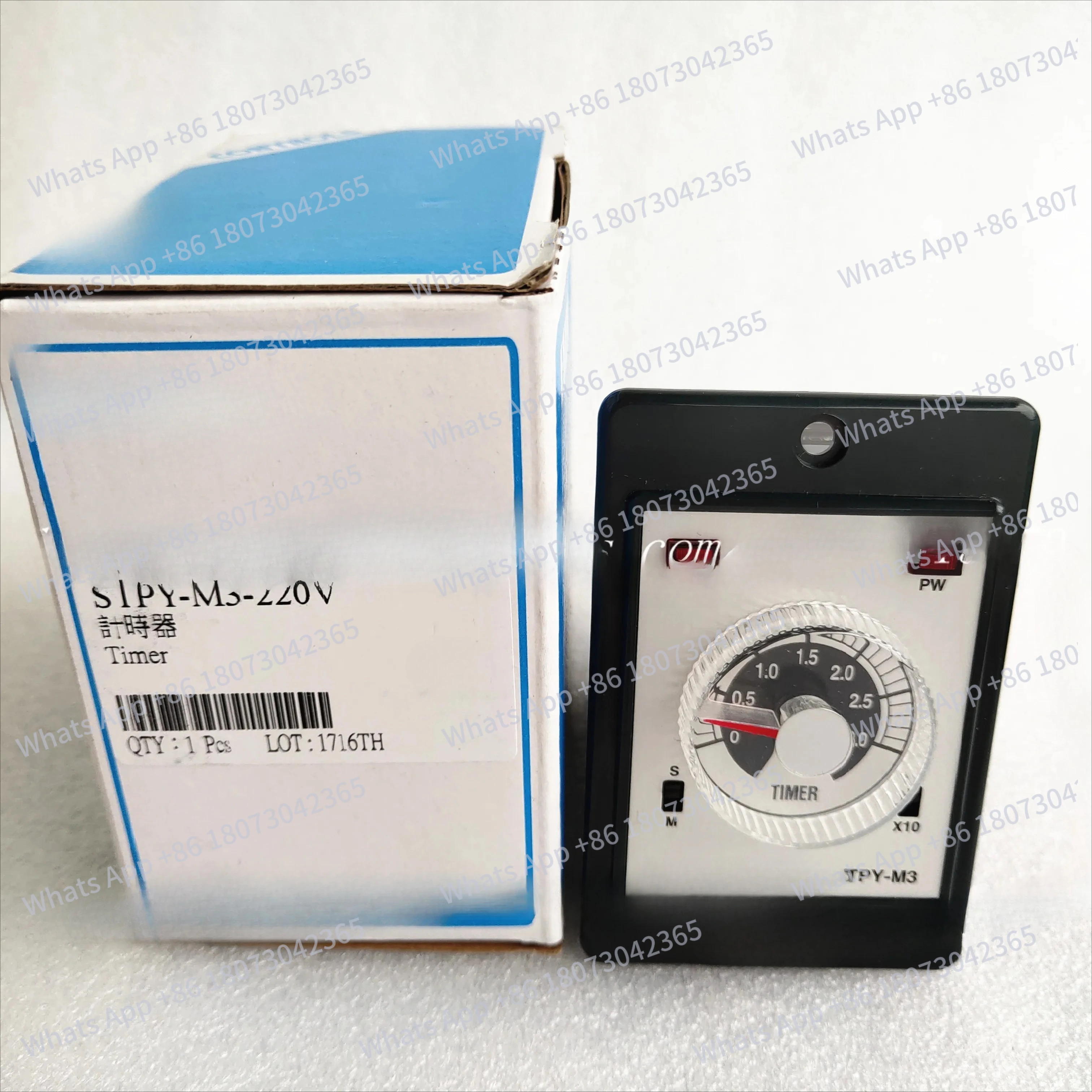 Таймер STPY-M3-220V, 1 шт., новый, оригинальный, 220 В переменного тока
Таймер STPY-M3-220V, 1 шт., новый, оригинальный, 220 В переменного тока