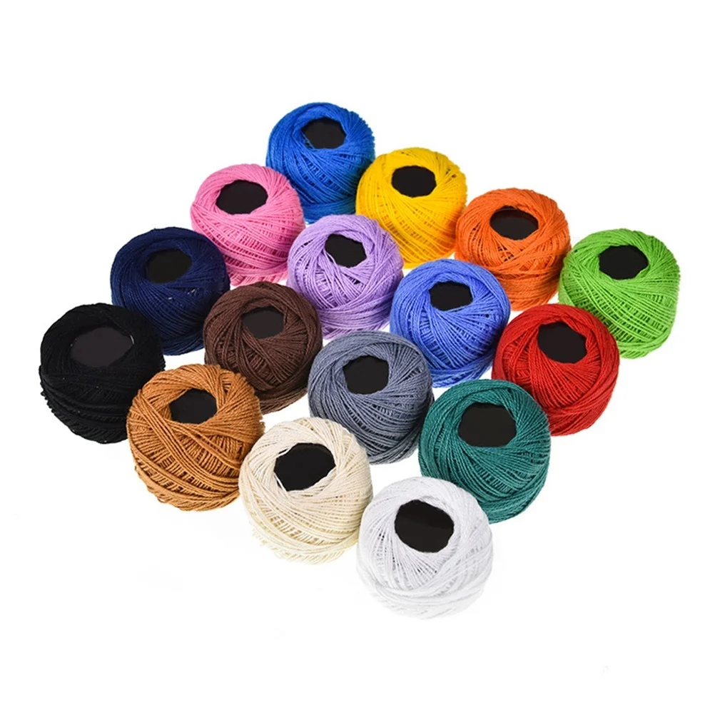 16 Color Stitch Embroidery Threads Cotton Portable Sewing Craft Supplies Multi Portable Embroidery Thread Purpose Twines
16 Color Stitch Embroidery Threads Cotton Portable Sewing Craft Supplies Multi Portable Embroidery Thread Purpose Twines