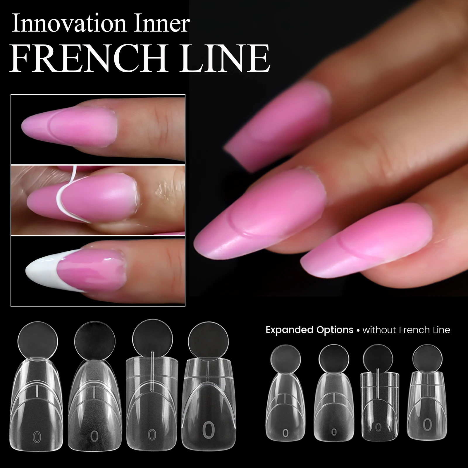 140PCS Nail Dual Forms with Inner French Arc Line For Quick Nail Extension Matte Surface Acrylic Gel Builder Molds MagiBling
140PCS Nail Dual Forms with Inner French Arc Line For Quick Nail Extension Matte Surface Acrylic Gel Builder Molds MagiBling