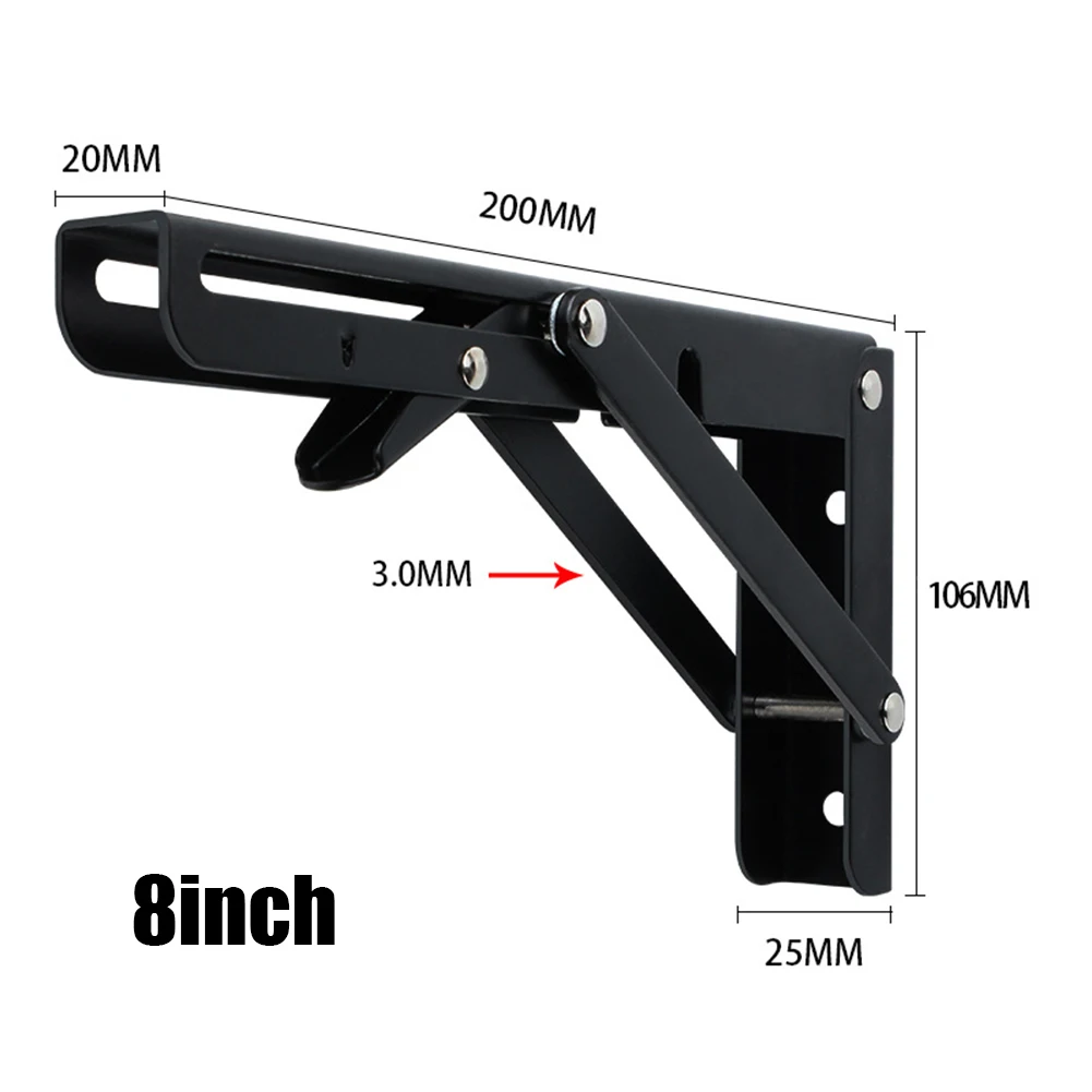 Folding Rack Triangle Holder 10inch 12inch 14inch Folding Stainless Steel For Furniture Hardware Parts Fixing Shelf
Folding Rack Triangle Holder 10inch 12inch 14inch Folding Stainless Steel For Furniture Hardware Parts Fixing Shelf