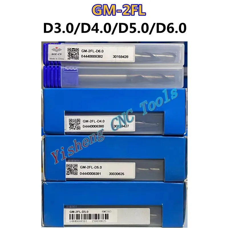 Genuine CNC end mills GM-2FL-D3.0 GM-2FL-D4.0 GM-2FL-D5.0 GM-2FL-D6.0 GM-2FL-D8.0 GM-2FL-D10.0 ZCC.CT
Genuine CNC end mills GM-2FL-D3.0 GM-2FL-D4.0 GM-2FL-D5.0 GM-2FL-D6.0 GM-2FL-D8.0 GM-2FL-D10.0 ZCC.CT