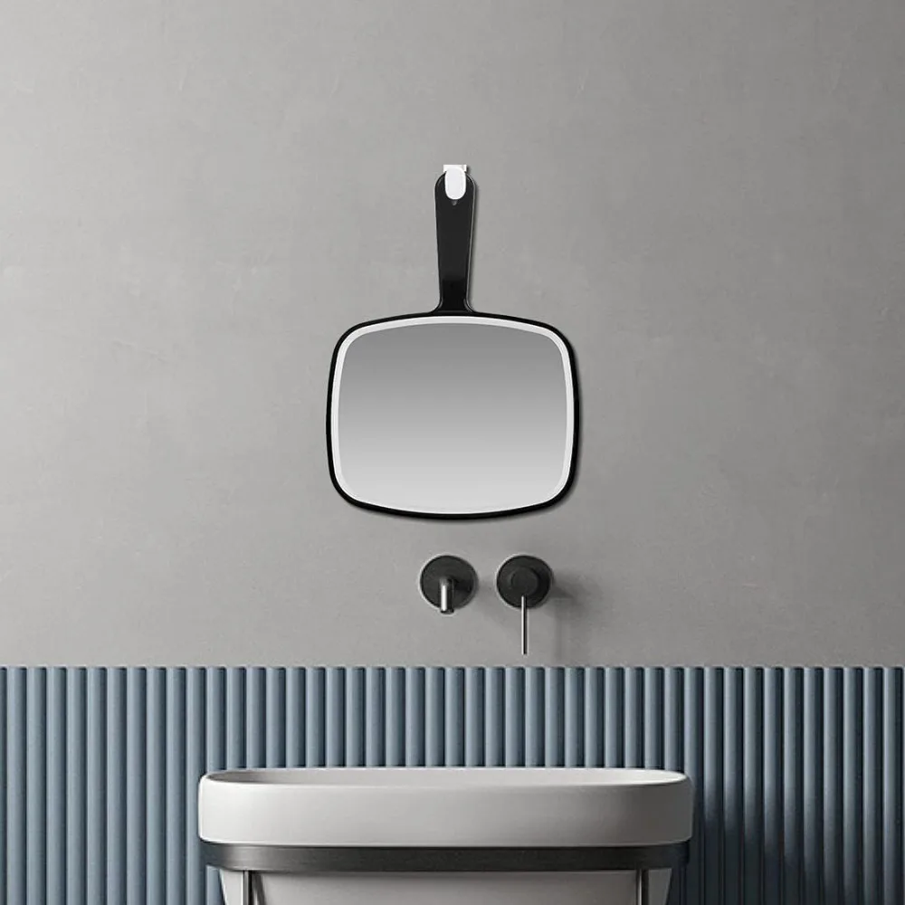 Hand Mirror, Large Wall Mount, with Handle, for Vanity Makeup Home Salon Travel Use, Makeup Mirror
Hand Mirror, Large Wall Mount, with Handle, for Vanity Makeup Home Salon Travel Use, Makeup Mirror