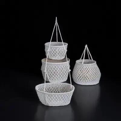 3 Tier Hanging Baskets European Style Silver Iron Wire Kitchen Fruit Vegetable Storage Organizer Wall Mounted Decor
3 Tier Hanging Baskets European Style Silver Iron Wire Kitchen Fruit Vegetable Storage Organizer Wall Mounted Decor
