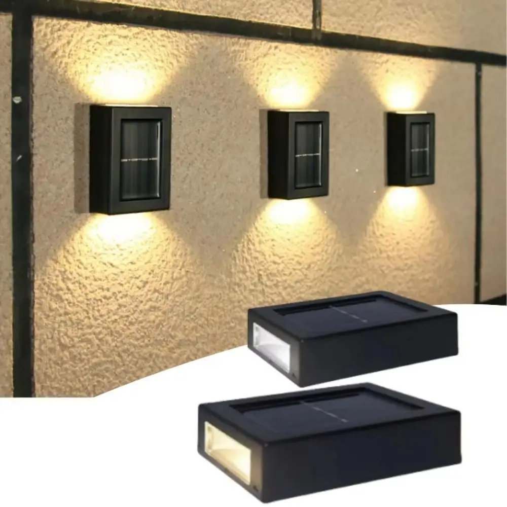 2Pcs Waterproof Solar Wall Light Solar Powered Up Down Lighting Solar Spot Light Decorative Light Solar Garden Light
2Pcs Waterproof Solar Wall Light Solar Powered Up Down Lighting Solar Spot Light Decorative Light Solar Garden Light