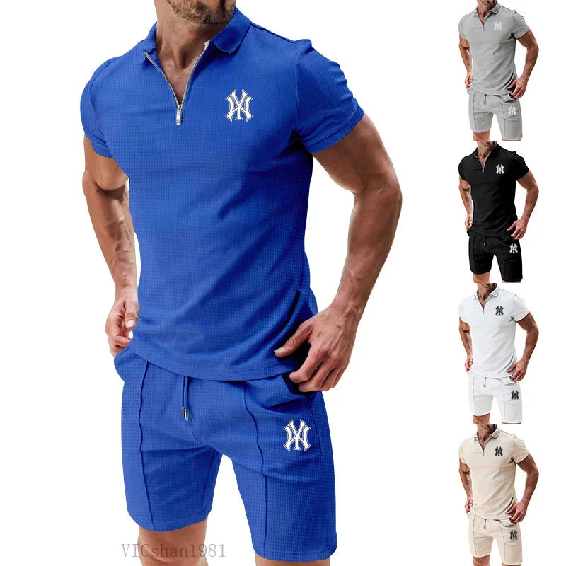 Мужская одежда ropa barata, летняя повседневная модная спортивная одежда, быстросохнущая футболка с коротким рукавом + шорты для бега, комплект из 2 предметов
Мужская одежда ropa barata, летняя повседневная модная спортивная одежда, быстросохнущая футболка с коротким рукавом + шорты для бега, комплект из 2 предметов