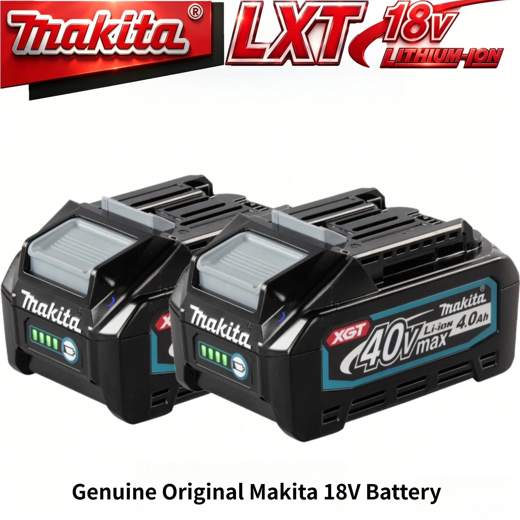 Makita BL1860 6.0Ah 18V 2 Pack Battery with Overload Protection for Makita BL1850 BL1840 BL1830 LXT Power Tool Batteries
Makita BL1860 6.0Ah 18V 2 Pack Battery with Overload Protection for Makita BL1850 BL1840 BL1830 LXT Power Tool Batteries