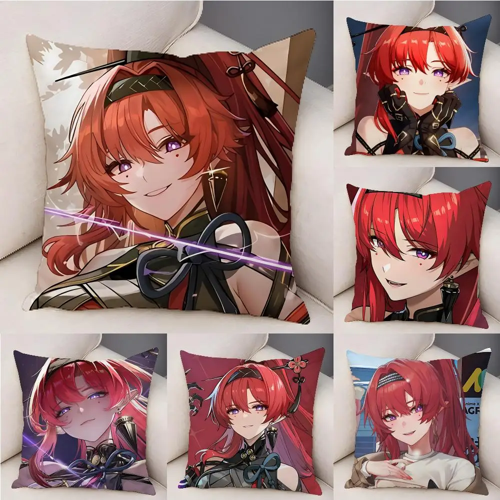 Wuthering Game Yinlin Cushion Cover Natural Linen Organic Fabric Double-Sided Printing Breathable For Decor
Wuthering Game Yinlin Cushion Cover Natural Linen Organic Fabric Double-Sided Printing Breathable For Decor