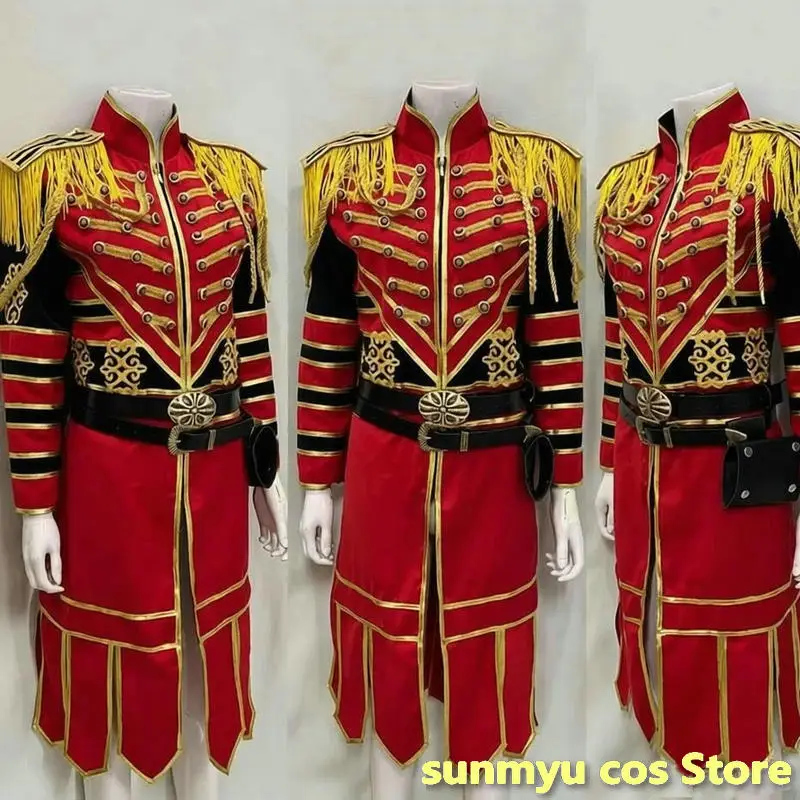 Ohsama Sentai King Ohger Ohkuwagata Ohger Cosplay Costume Red Coat with Belts
Ohsama Sentai King Ohger Ohkuwagata Ohger Cosplay Costume Red Coat with Belts