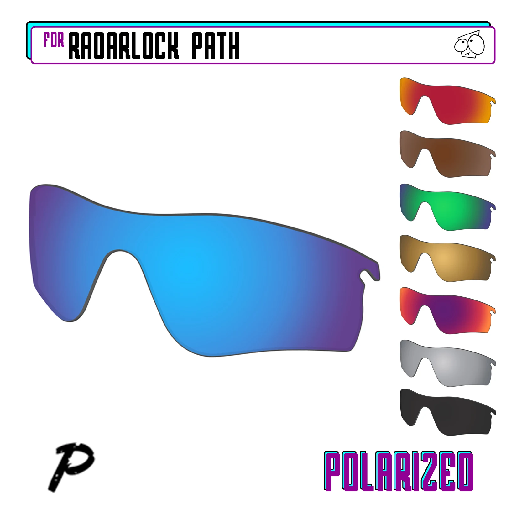 EZReplace Polarized Replacement Lenses for - Oakley RadarLock Path OO9181 Sunglasses - Multiple Options
EZReplace Polarized Replacement Lenses for - Oakley RadarLock Path OO9181 Sunglasses - Multiple Options