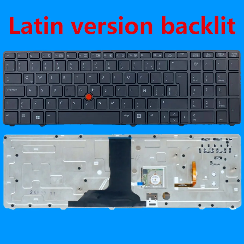 Клавиатура с подсветкой SP/подсветкой 8760 Вт для HP Elitebook 8760w 8770w 701455-161 701978-161 точка с рамкой
Клавиатура с подсветкой SP/подсветкой 8760 Вт для HP Elitebook 8760w 8770w 701455-161 701978-161 точка с рамкой