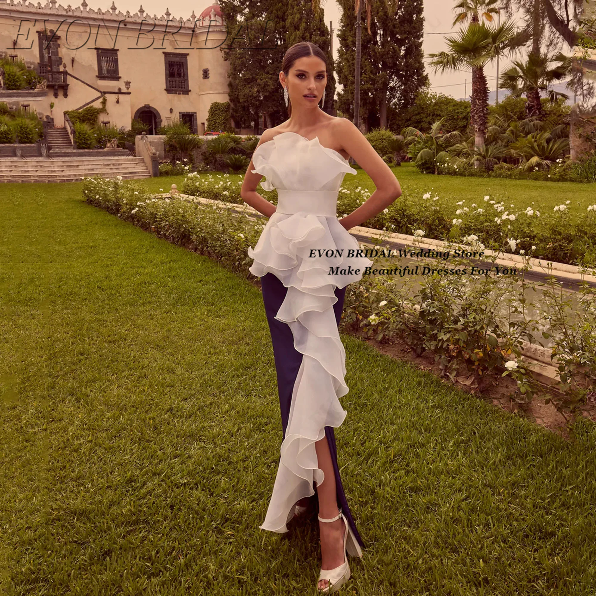 EVON BRIDAL Короткие вечерние платья с 3D цветами Slim Fit Свадебное вечернее платье Высокое качество Мода فستان سهرة نسائي Индивидуальные
EVON BRIDAL Короткие вечерние платья с 3D цветами Slim Fit Свадебное вечернее платье Высокое качество Мода فستان سهرة نسائي Индивидуальные