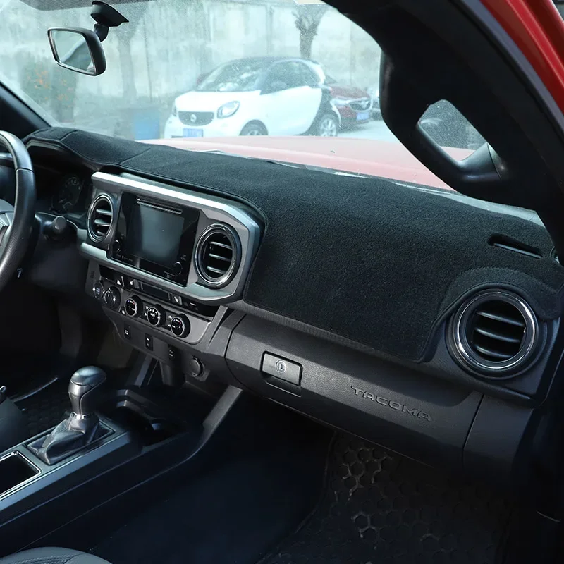 For Toyota Tacoma 16-21 Polyester Black Car Decoration Dashboard Light-proof Pad Center Console Sun Pad Interior Car Accessories
For Toyota Tacoma 16-21 Polyester Black Car Decoration Dashboard Light-proof Pad Center Console Sun Pad Interior Car Accessories