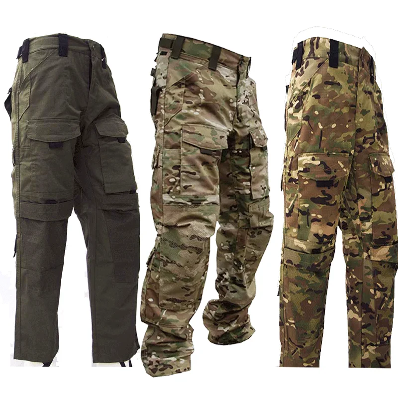Outdoor Tactical Cargo Pants Men Modular Multi-Pocket Durable Ripstop Trousers
Outdoor Tactical Cargo Pants Men Modular Multi-Pocket Durable Ripstop Trousers