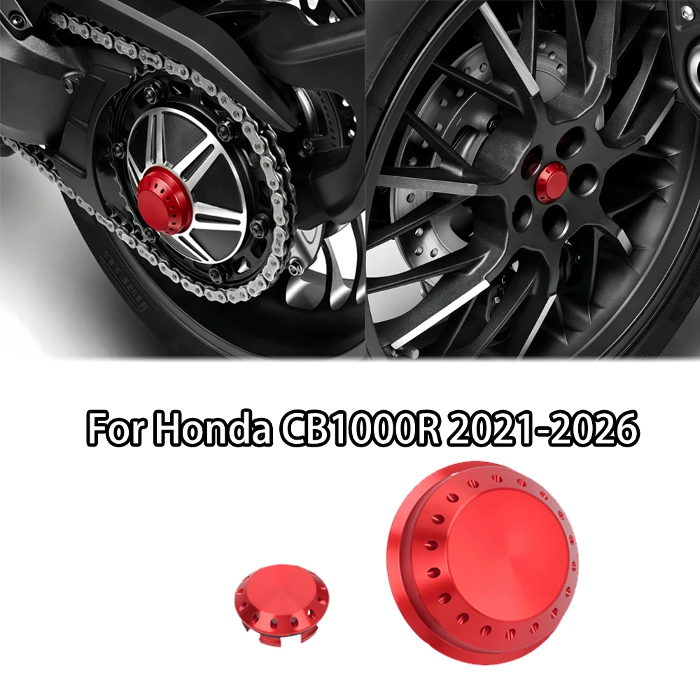 Motorcycle CNC Aluminum Rear Wheel Hub Cap Cover Decorative Nut Caps Kit For Honda CB1000R 2021-2026
Motorcycle CNC Aluminum Rear Wheel Hub Cap Cover Decorative Nut Caps Kit For Honda CB1000R 2021-2026