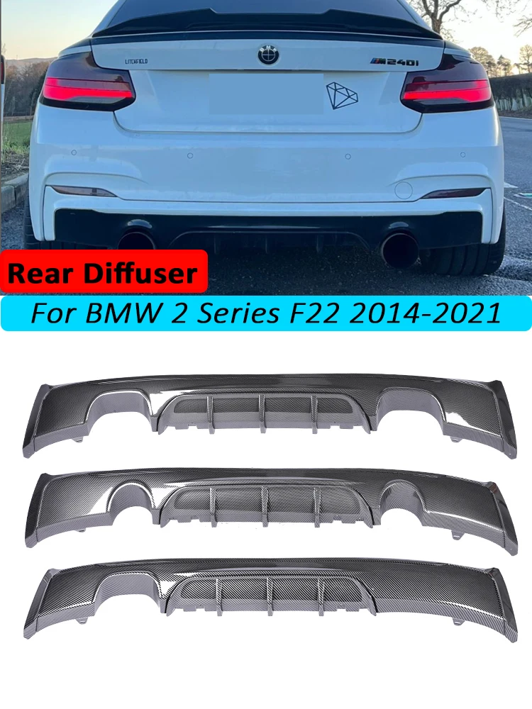 Задний диффузор для BMW 2 серии F22 F23 M Sport M Tech, комплект из углеродного волокна, диффузор, спойлер, замена 2014-2020
Задний диффузор для BMW 2 серии F22 F23 M Sport M Tech, комплект из углеродного волокна, диффузор, спойлер, замена 2014-2020