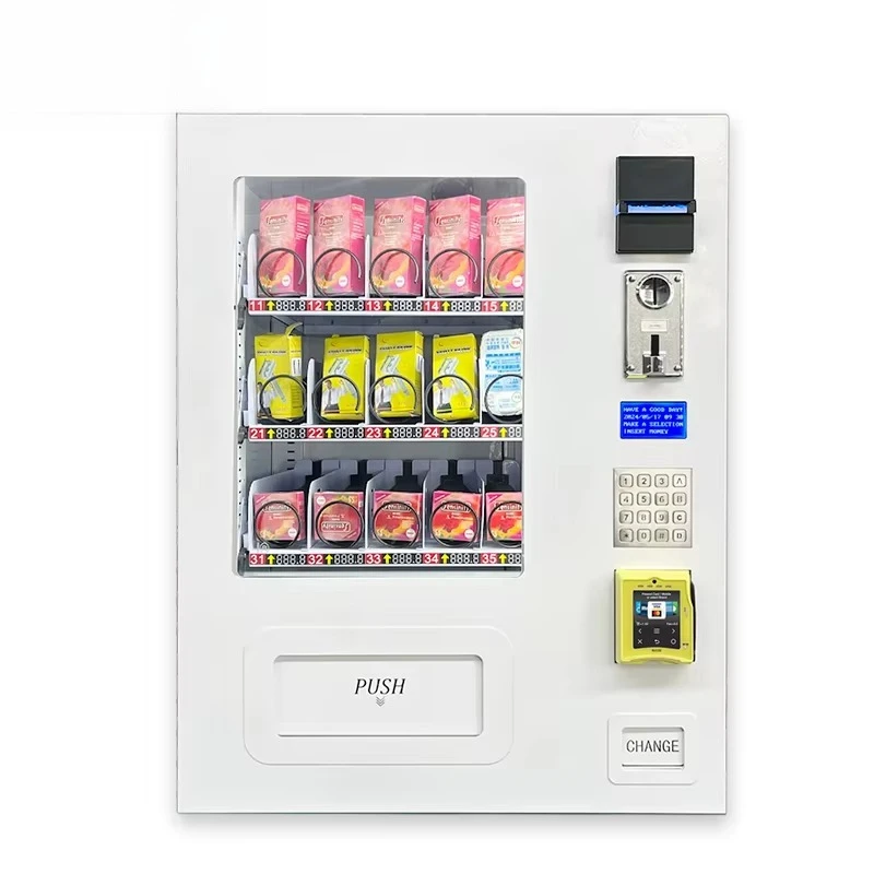 Hot Sale Multi Functional Desktop Vending Machine Mini Size Put in Bar Hotel 24h Self Service
Hot Sale Multi Functional Desktop Vending Machine Mini Size Put in Bar Hotel 24h Self Service