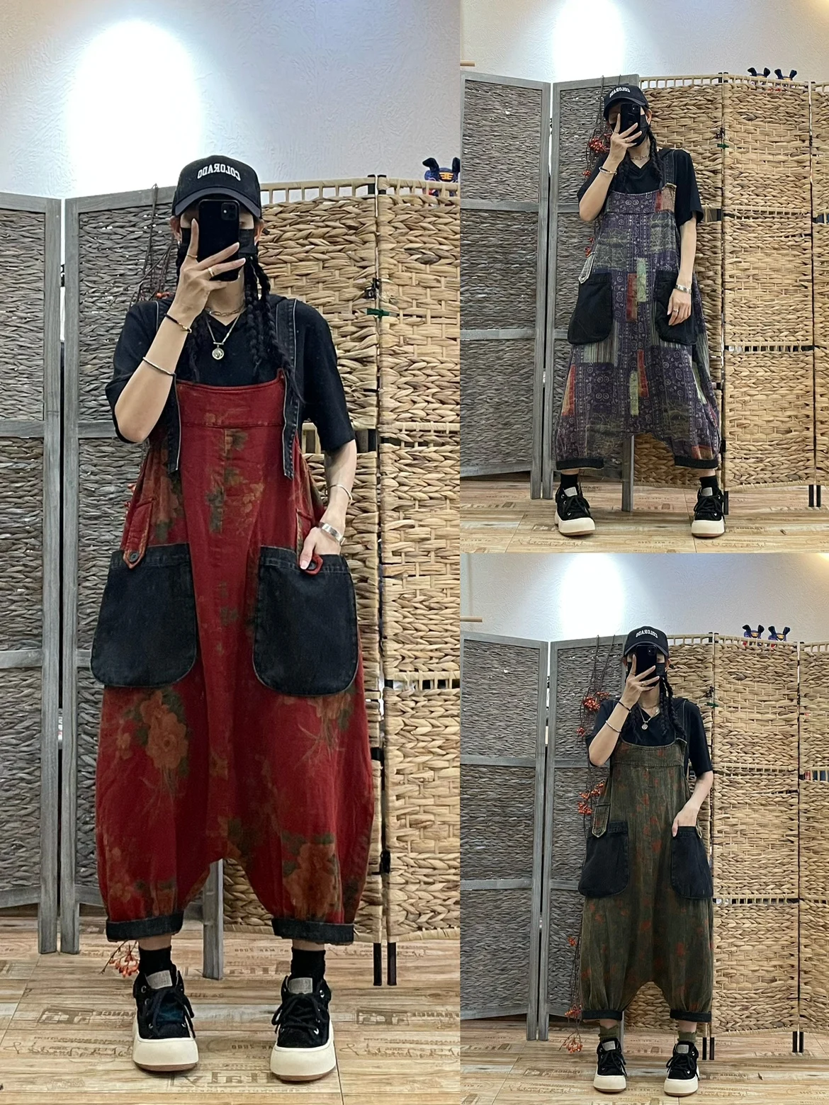 Женский комбинезон из хлопка и льна с ретро-принтом, весна-осень, новинка, этнический стиль, свободный крой, широкие брюки
Женский комбинезон из хлопка и льна с ретро-принтом, весна-осень, новинка, этнический стиль, свободный крой, широкие брюки