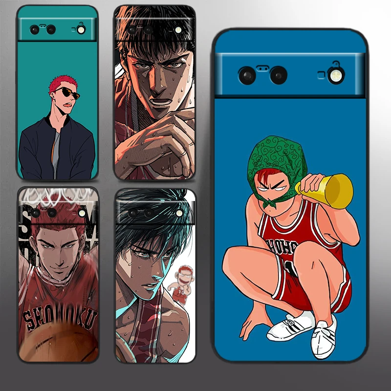 Anime S-Slam D-Dunk Sakuragis For Google Pixel 9 8 7A 7 6A 6 5A 5 4 4A XL 5G Black Silicon Shockproof Shell Soft Phone Case
Anime S-Slam D-Dunk Sakuragis For Google Pixel 9 8 7A 7 6A 6 5A 5 4 4A XL 5G Black Silicon Shockproof Shell Soft Phone Case