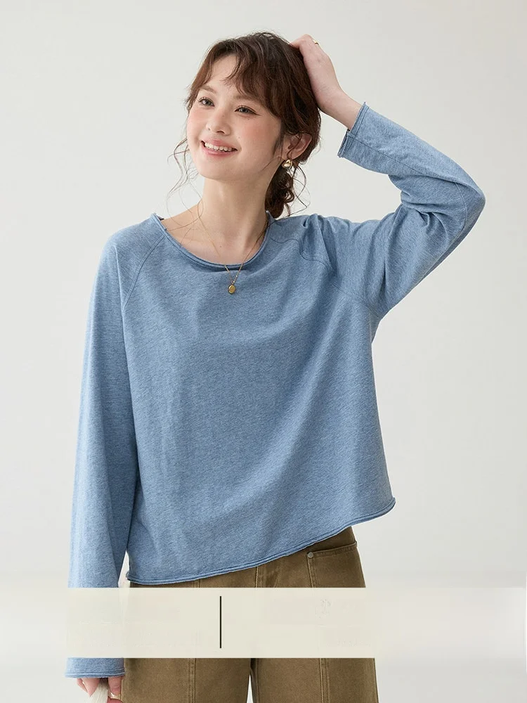AMUU Original Design Slouchy oulder Sve T-irt Women's Cotton Spring New Sle Korean Version Loose Fit Daily Wear
AMUU Original Design Slouchy oulder Sve T-irt Women's Cotton Spring New Sle Korean Version Loose Fit Daily Wear