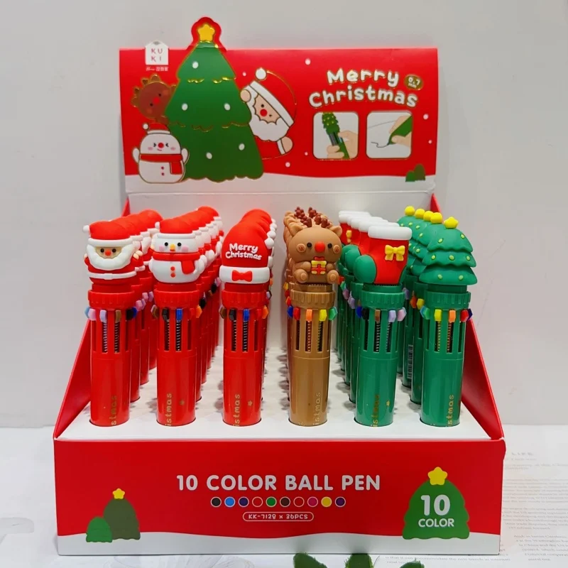 24 шт./лот Kawaii Рождество Санта-Клаус Лось Снеговик 10 цветов шариковая ручка милые шариковые ручки школьные и офисные письменные принадлежности
24 шт./лот Kawaii Рождество Санта-Клаус Лось Снеговик 10 цветов шариковая ручка милые шариковые ручки школьные и офисные письменные принадлежности