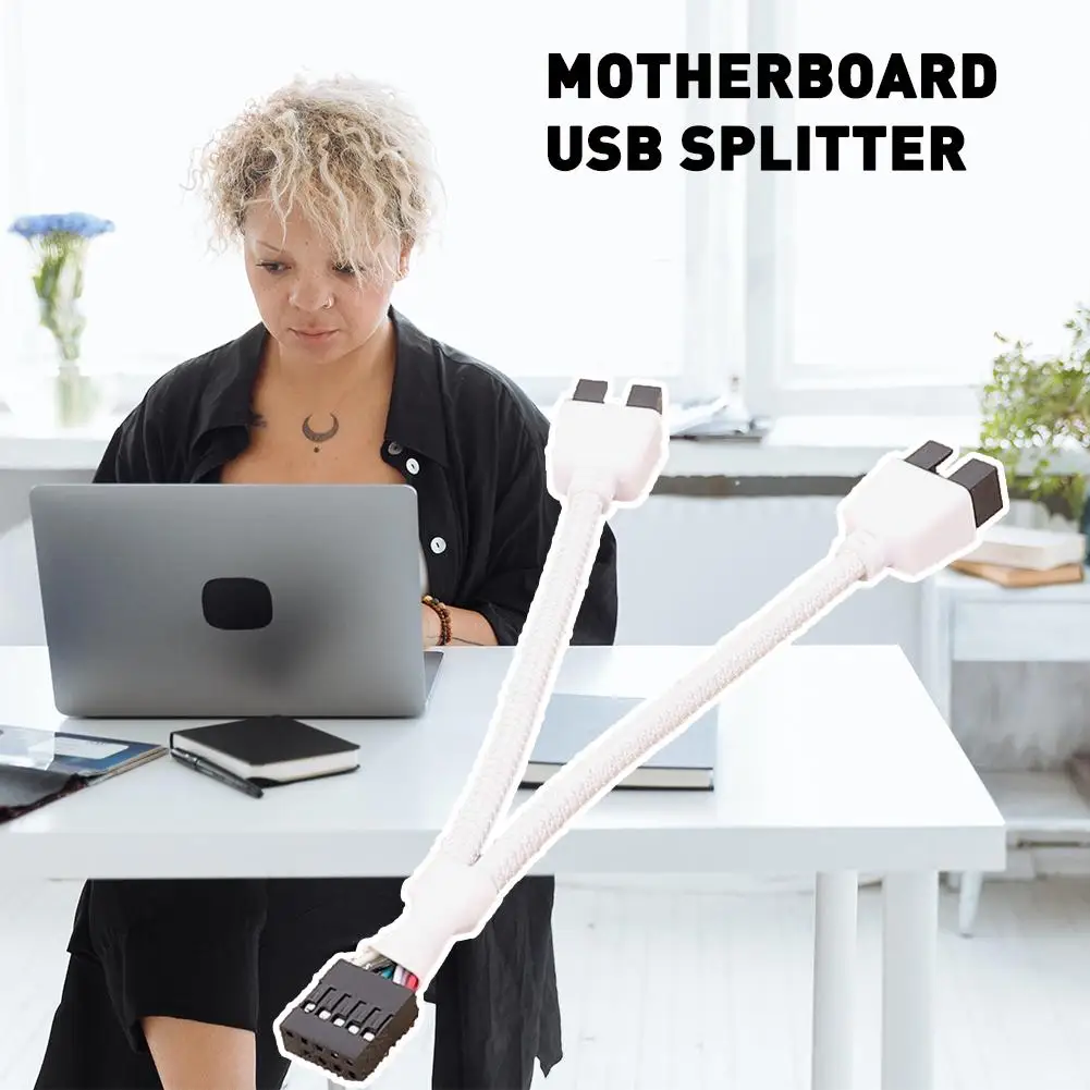 Motherboard USB Extension Cable 9 Pin 1 Female To 2 Desktop USB2.0 HUB Pin Extension Y Cable Audio Male Connector HD 9 Spli Z0E5
Motherboard USB Extension Cable 9 Pin 1 Female To 2 Desktop USB2.0 HUB Pin Extension Y Cable Audio Male Connector HD 9 Spli Z0E5