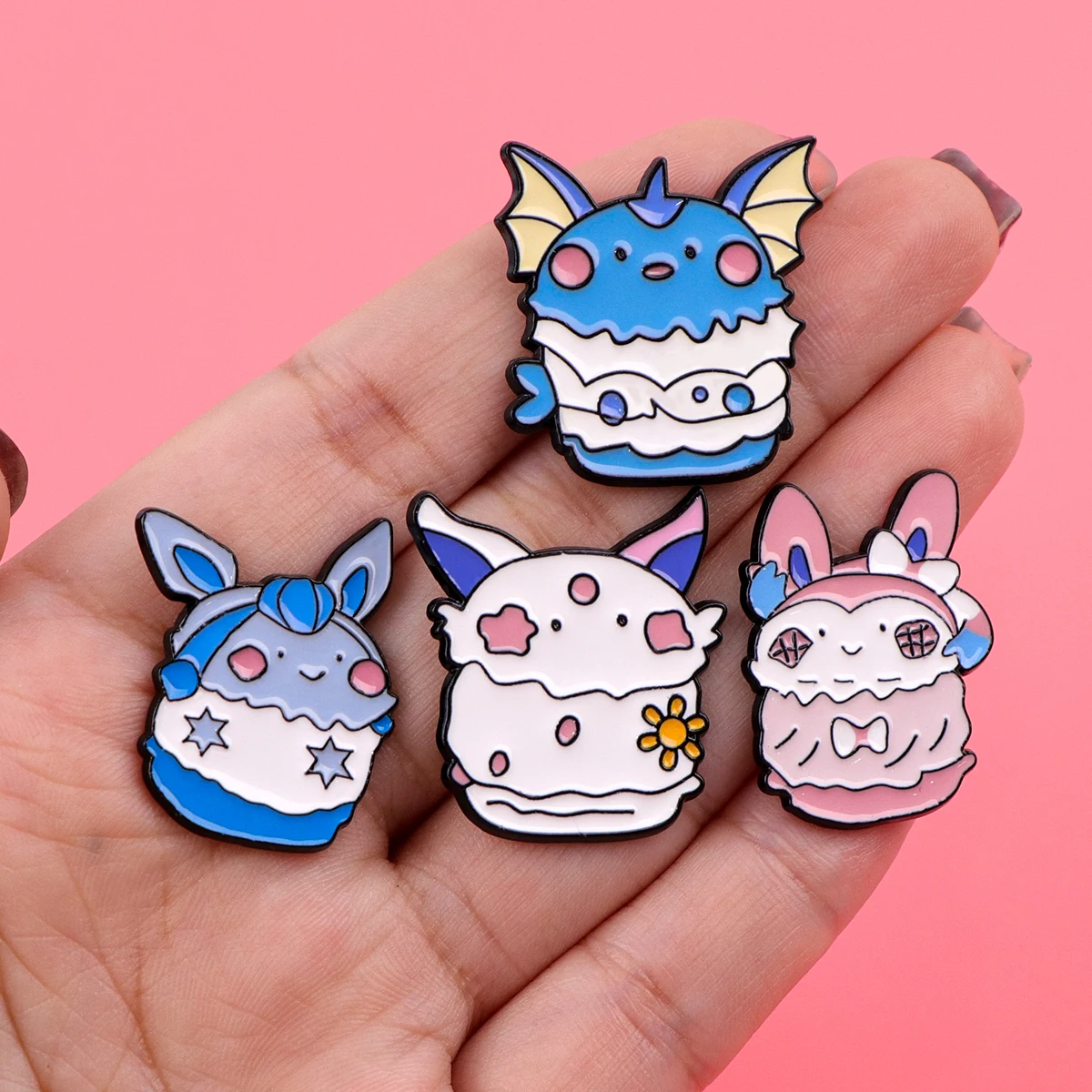4pcs Cute Things Enamel Pins Anime Character Brooches Badge Lapel Pin For Backpack Clothes Accessories Fashion Jewelry Kids Gift 
4pcs Cute Things Enamel Pins Anime Character Brooches Badge Lapel Pin For Backpack Clothes Accessories Fashion Jewelry Kids Gift