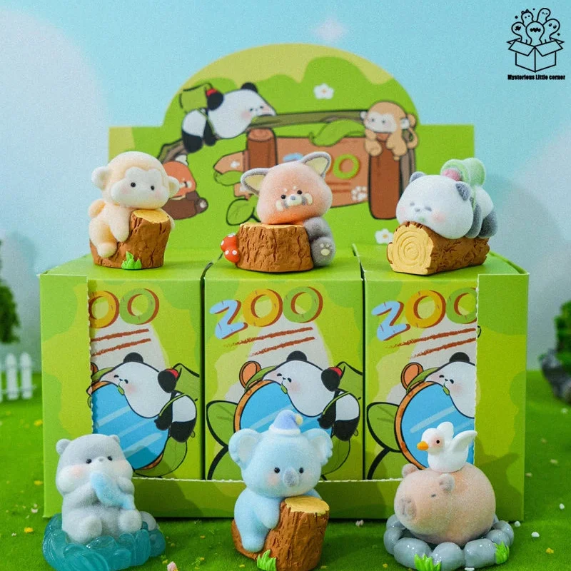 Mystery Blind Box Flocked Monkey Animal Figurine Zoo Series Cute Desk Ornament Office Desktop Decoration Home Decor Collectible
Mystery Blind Box Flocked Monkey Animal Figurine Zoo Series Cute Desk Ornament Office Desktop Decoration Home Decor Collectible