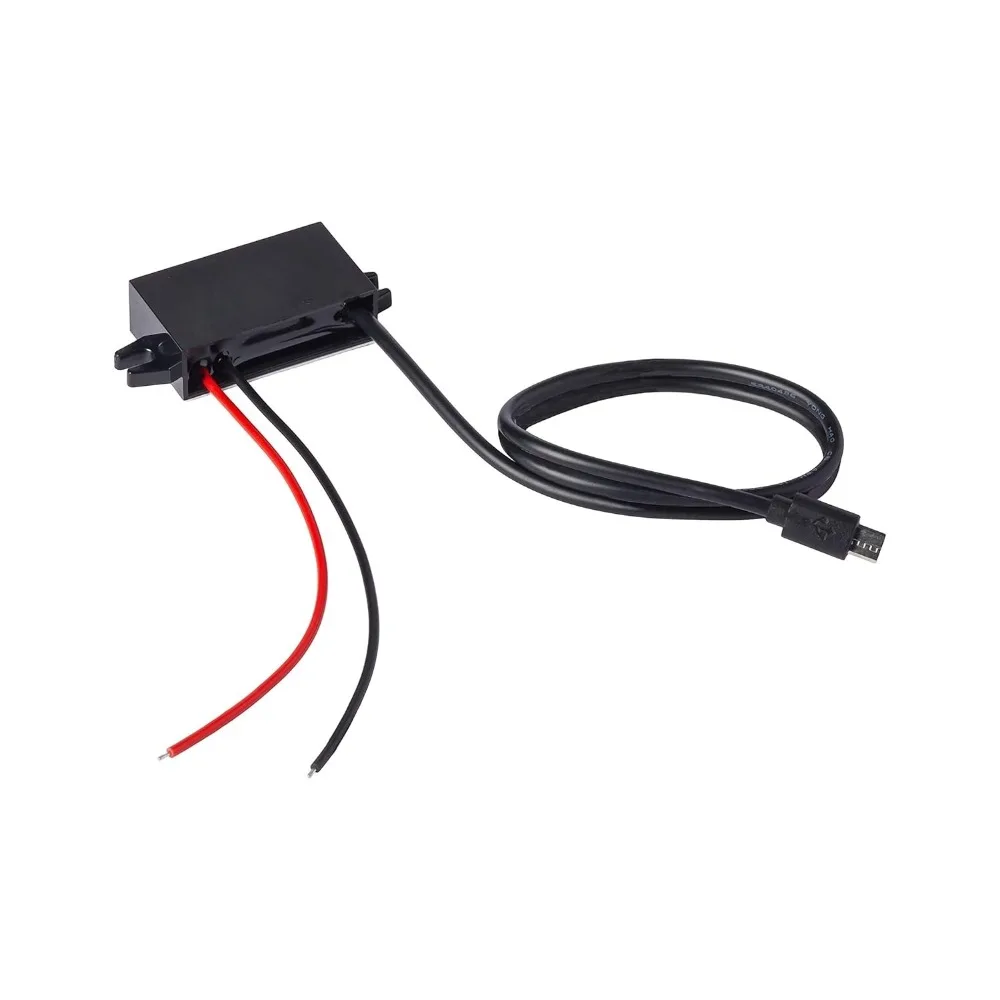 DC To DC 12V (8-23V) Step Down To 5V 3A 15W Converter Module Waterproof Housing With Micro USB Output Compatible With Many Phone
DC To DC 12V (8-23V) Step Down To 5V 3A 15W Converter Module Waterproof Housing With Micro USB Output Compatible With Many Phone