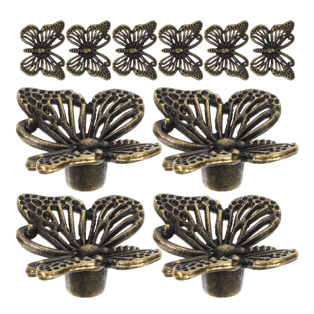 12 pcs Retro Handle Butterfly Shape Knobs Vintage Decor Dressing Table Drawers Pulls Furniture Hardware Closet Door Pull
12 pcs Retro Handle Butterfly Shape Knobs Vintage Decor Dressing Table Drawers Pulls Furniture Hardware Closet Door Pull