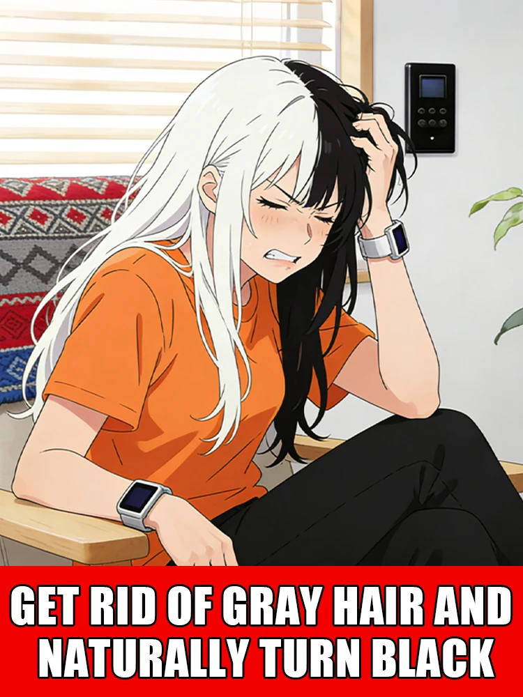 Обратная сыворотка для седых волос, восстанавливает фолликулы для волос, обертывает волосы черного цвета от корней, средство против седых волос.
Обратная сыворотка для седых волос, восстанавливает фолликулы для волос, обертывает волосы черного цвета от корней, средство против седых волос.