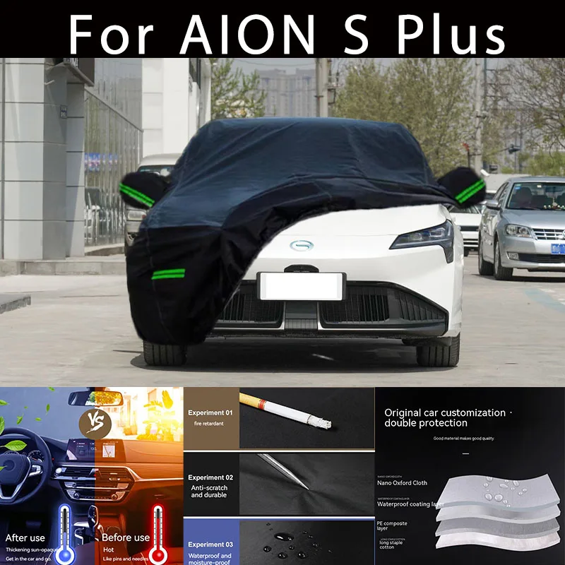 Наружная защита для AION S Plus, полные автомобильные Чехлы, снежный чехол, Солнцезащитный водонепроницаемый пыленепроницаемый внешний автомобильный аксессуар
Наружная защита для AION S Plus, полные автомобильные Чехлы, снежный чехол, Солнцезащитный водонепроницаемый пыленепроницаемый внешний автомобильный аксессуар