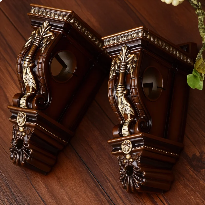 Художник-дизайнер Рекомендую Коричневый вырезанный Римский держатель для штор Европейский дворец Барокко стержень с римским одним стержнем Отверстие Настенный кронштейн
Художник-дизайнер Рекомендую Коричневый вырезанный Римский держатель для штор Европейский дворец Барокко стержень с римским одним стержнем Отверстие Настенный кронштейн