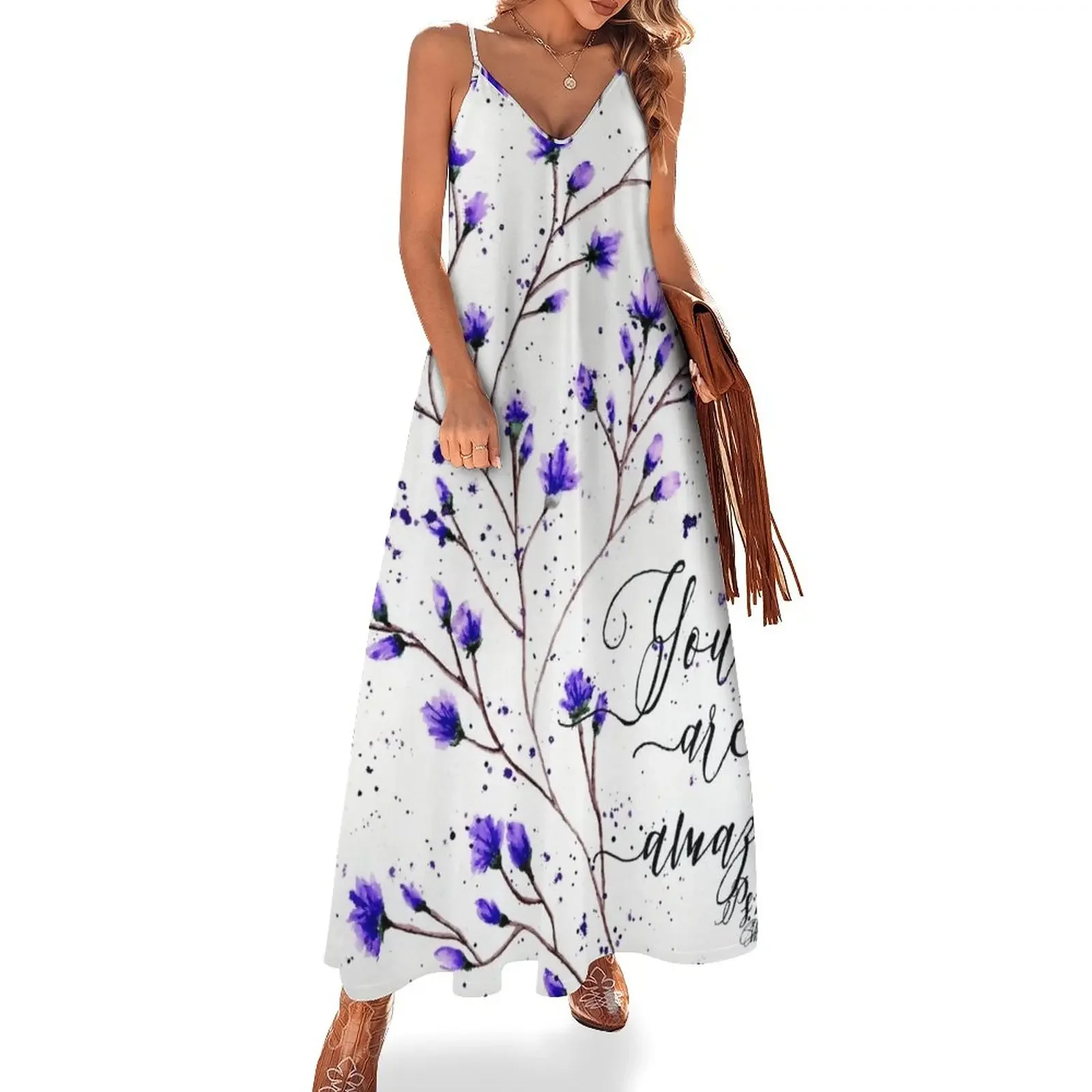 purple flowers watercolor painting Sleeveless Dress dresses for woman 2025 Long dress Dress
purple flowers watercolor painting Sleeveless Dress dresses for woman 2025 Long dress Dress