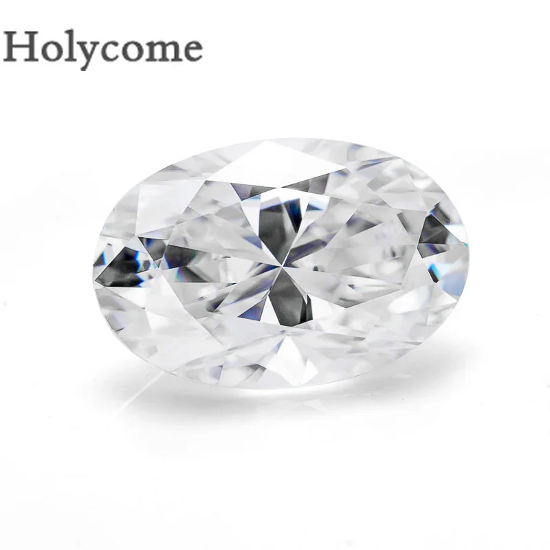 Holycome Moissanite Oval Brilliant Cut Diamond Pass Test Positive 3x5-13x18mm D VVS1 Clarity GRA Certificate for Jewelry Making
Holycome Moissanite Oval Brilliant Cut Diamond Pass Test Positive 3x5-13x18mm D VVS1 Clarity GRA Certificate for Jewelry Making